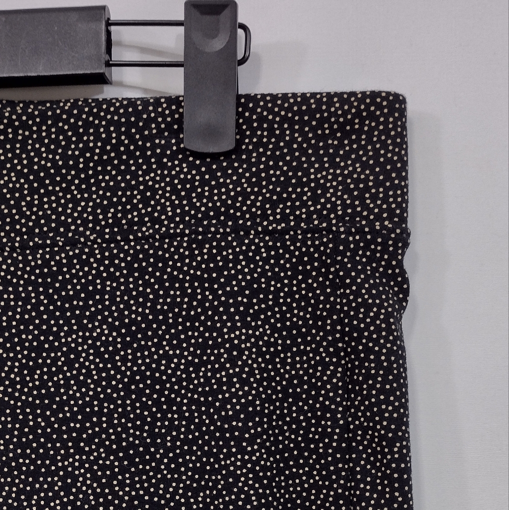 NWT Old Navy Dots Print High Rise Leggings Womens L Black Casual Comfy Sporty - Picture 3 of 9